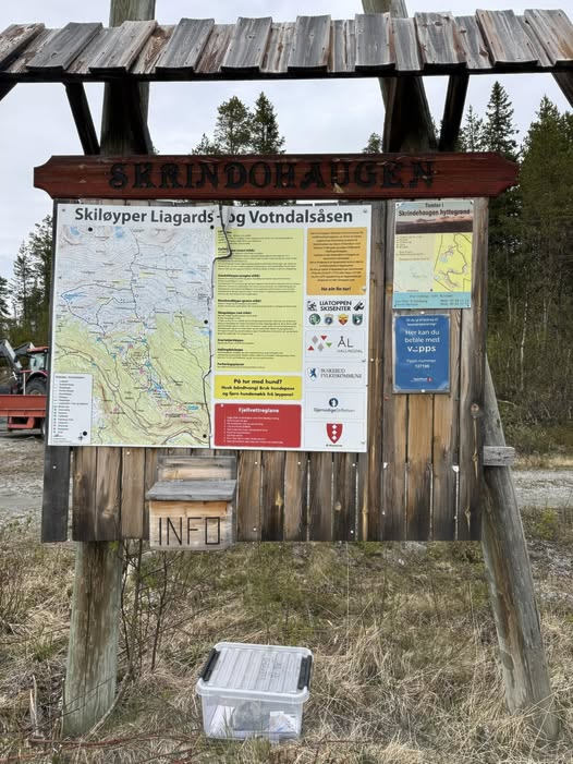 Poster / løyper ligger ute ved Skrindohaugen til og med sundag 8/6-2025